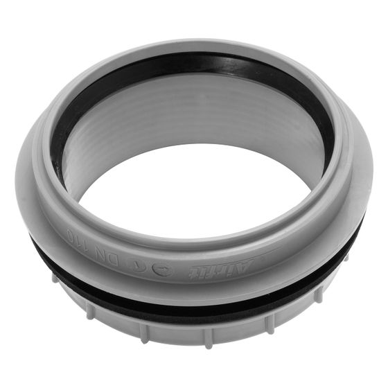 Airfit Schottverschraubung, DN 110, ohne Dampfsperrfolie, PP, Grau, 60411SV
