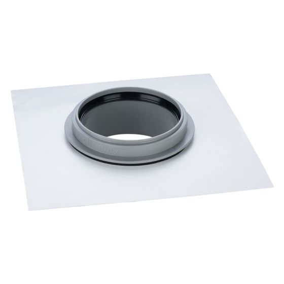Airfit Schottverschraubung DN 110, mit Dampfsperrfolie sd größer als 100mm, PP, Grau, 60412DV