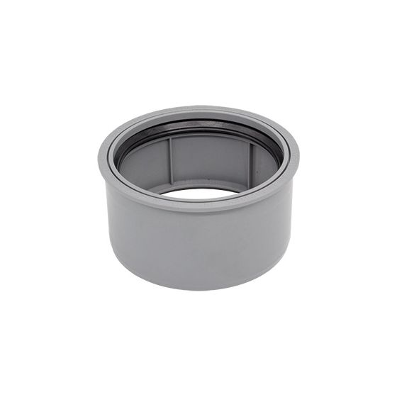 Airfit Superkurz-Reduzierstück, DN 125/110, PP, Grau, 81251SK