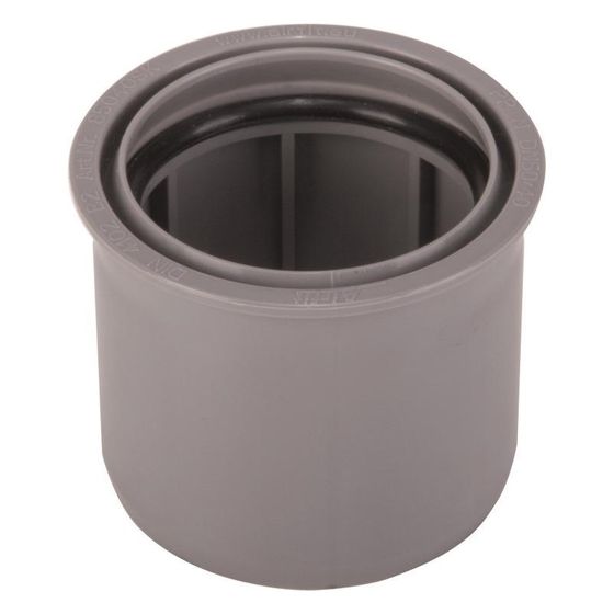 Airfit Superkurz-Reduzierstück, DN 50/32, PP, Grau, 85032SK