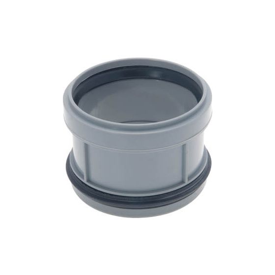 Airfit Abwasser-Innen-Reduzierstück, DN 90/75, für HT-Rohre, PP, Grau, 9075IR
