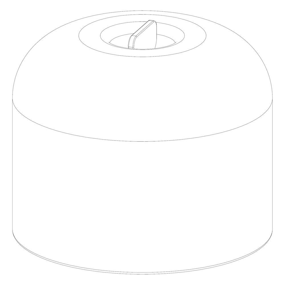 Airfit Siphon-Glocke, PP, Grau, 60207BA... AIRFIT-60207BA 4048797602072 (Abb. 2)