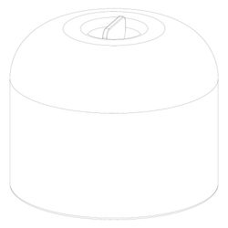 Airfit Siphon-Glocke, PP, Grau, 60207BA... AIRFIT-60207BA 4048797602072 (Abb. 1)