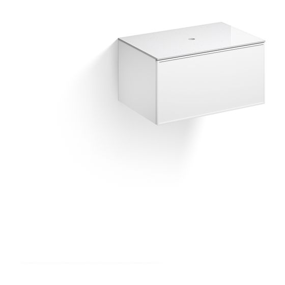 Alape Möbelmodul Arkta 6010117 800x400 Carrara/Weiß