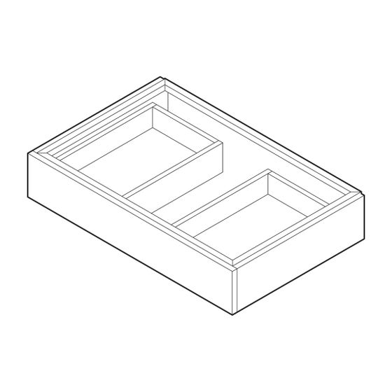 Alape Möbelmodul H1.1000.5S 8851110 Firnis