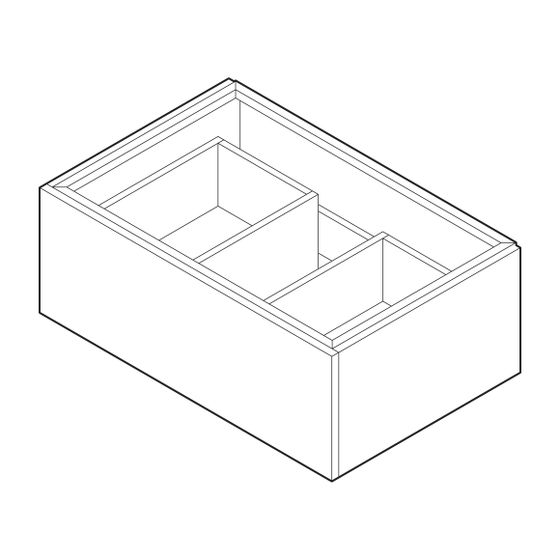 Alape Möbelmodul H3.1000.5S 8851310 Nussbaum