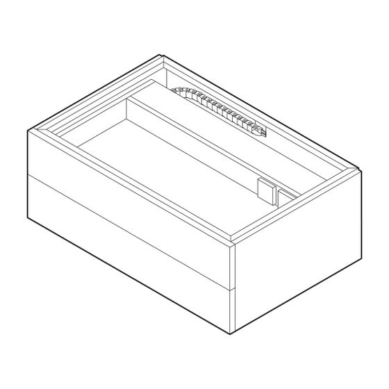 Alape Möbelmodul H3.800.6D 8868206 Dekor Graueiche