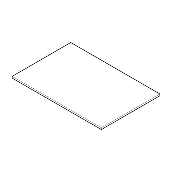 Alape Trägerplatte GL525.1050 8520506 Weiß, poliert