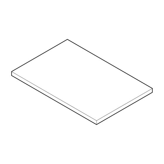 Alape Trägerplatte NT525.1250 8543508 Ne.Ass. sat.