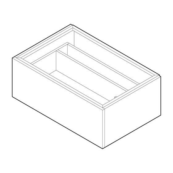 Alape Möbelmodul H3.800.5 8858306 Nussbaum