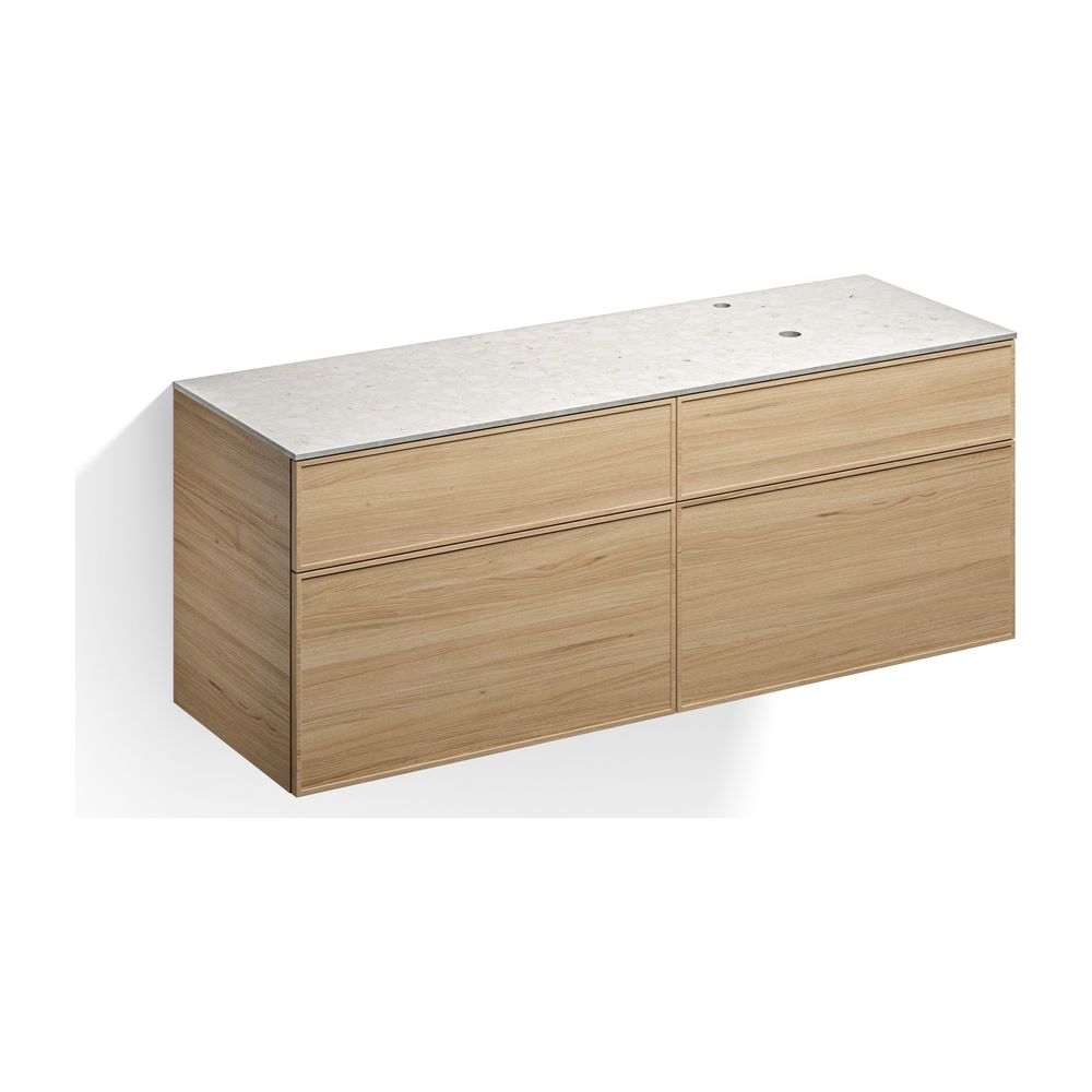 Alape Möbelmodul Arkta 6021147 1600x600 Neolith Silk/Eiche... ALAPE-6021147555 4024718703288 (Abb. 1)