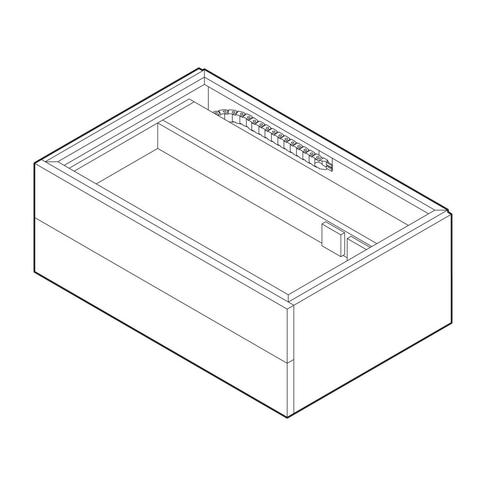 Alape Möbelmodul H3.800.5D 8858206 Lack Schwarz... ALAPE-8858206661 4024718235512 (Abb. 2)