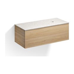 Alape Möbelmodul Arkta 6014157 1200x400 Neolith Silk/Eiche... ALAPE-6014157555 4024718693565 (Abb. 1)