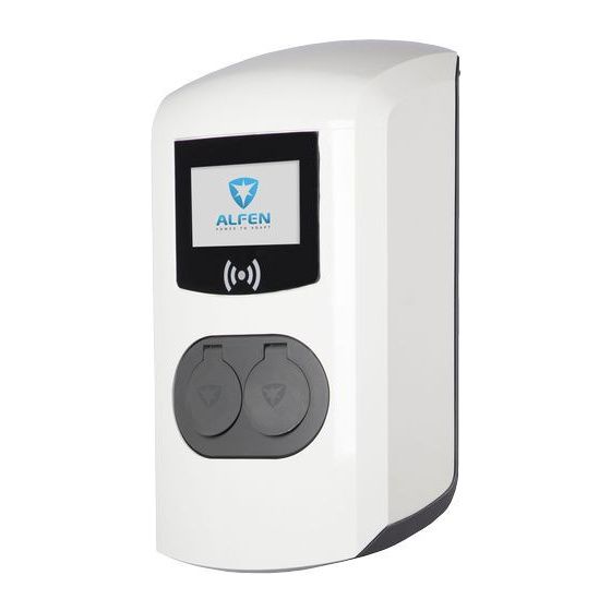 Alfen Wallbox Eve Double Pro-line, 22kW, 2 Ladepunkte, IP54, Kunststoff, 904461101