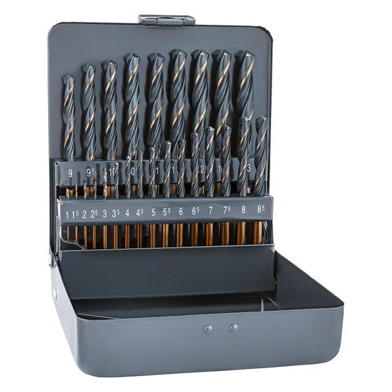 Alpen Metallbohrer Sprint Master DIN 338 RN, 1-13mm, 118 Grad, 25