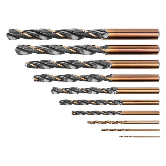 Alpen Metallbohrer Sprint Master, 1-10mm, 118 Grad, 10-teilig