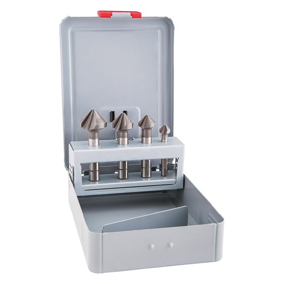 Alpen Kegelsenkerset DIN 335 C, 2,5-25mm, 5% Cobalt, Metallkassette