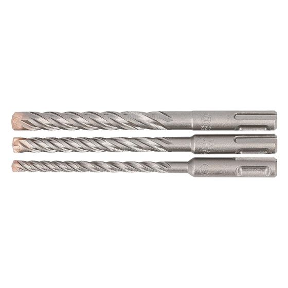 Alpen Hammerbohrer Force X, 6-10mm 160mm, 3-teilig, Kunststoffbox
