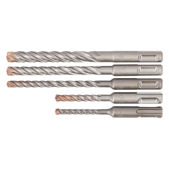 Alpen Hammerbohrer SDS-Plus Force X, 5-10mm, 5-teilig