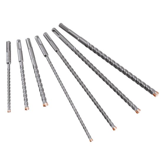 Alpen Hammerbohrer SDS-Plus Force X, 4-Schneider, 7-teilig