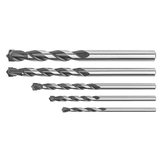 Alpen Universal-/Stein-/Beton-Bohrersatz Profi Beton PTSB, 4-10mm, 5-tlg., 0022700222100