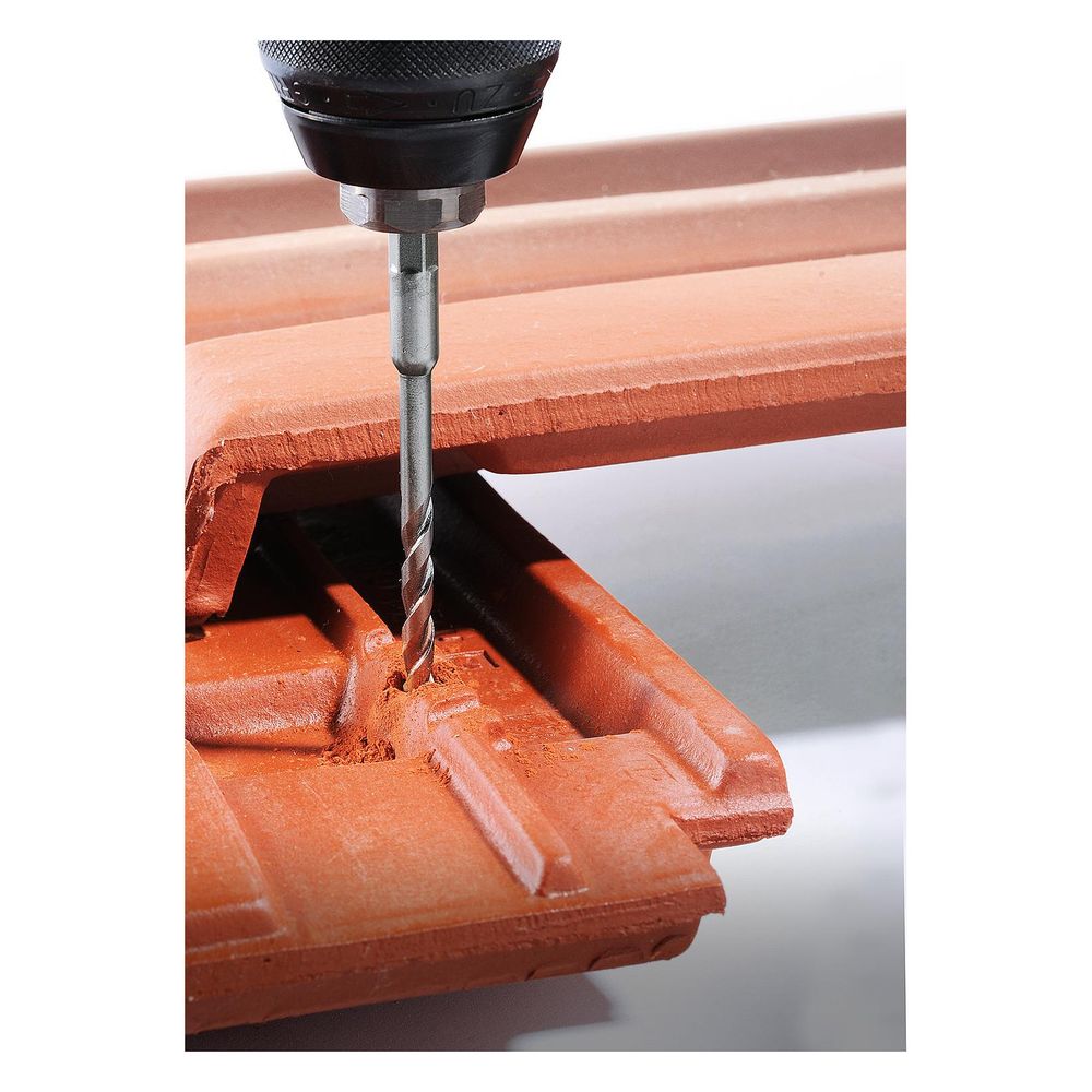 Alpen Dachziegelbohrer ProfiDach, 6mm, 100mm, 1/4" Sechskantaufnahme, DIN 3126... ALPEN-0025300600100 9002741173235 (Abb. 2)