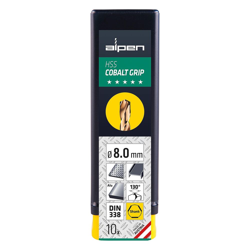Alpen Spiralbohrer DIN 338 RN, 3,3mm, 36mm, 65mm... ALPEN-65600330100 9002741302925 (Abb. 2)