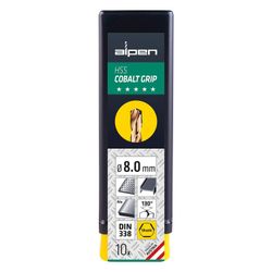 Alpen Spiralbohrer DIN 338 RN, 3,3mm, 36mm, 65mm... ALPEN-65600330100 9002741302925 (Abb. 1)