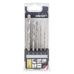 Alpen Metallbohrer-Set IMPULZOR METAL ATM5, 3-8mm, 6,3mm Sechskant, 57000005100... ALPEN-57000005100 9002741666287 (Abb. 1)
