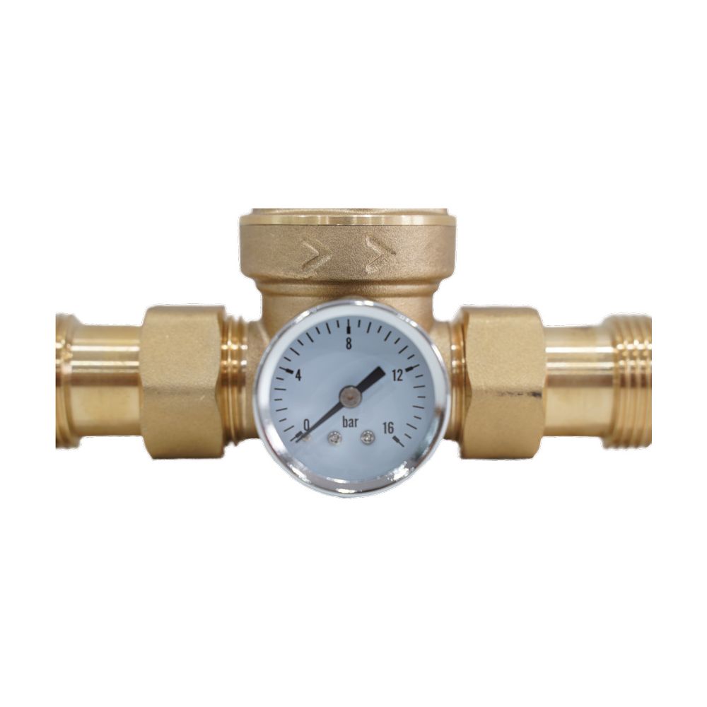 Aqmos Druckminderer voreinstellbar mit Manometer G 1", stufenlos einstellbar 1-6 bar... AQMOS- AQDM-1  (Abb. 2)