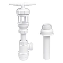 Aqmos Abwasseranschlussset für Wasserenthärter, mit Luftsperre und Geruchssperre... AQMOS- AQ-AWAS 4260699891884 (Abb. 1)