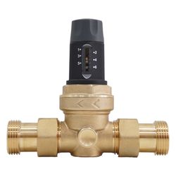 Aqmos Druckminderer voreinstellbar mit Manometer G 1", stufenlos einstellbar 1-6 bar... AQMOS- AQDM-1  (Abb. 1)