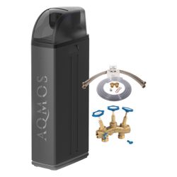 Aqmos Trinkwasser Enthärtungsanlage Weichwasseranlage R2D2-72, bis 7 Personen... AQMOS-AQBM-R2D2-72-BLACK 4260699892065 (Abb. 1)