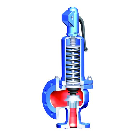 ARI Sicherheitsventil Safe 903, DN 80/125 PN 16, EN-JL1040, federbelastet D/G/H 5,5bar