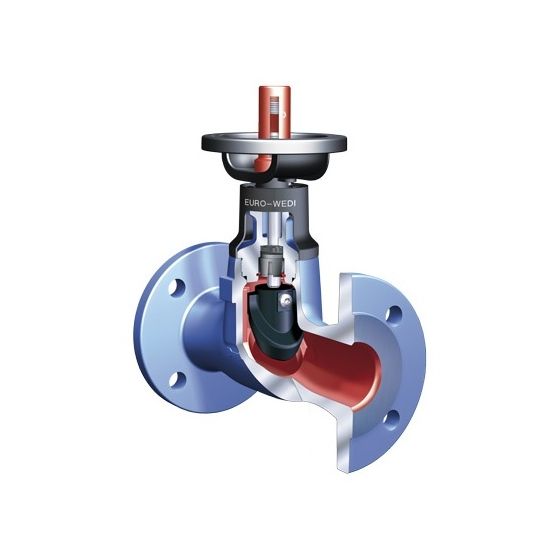 ARI Absperrventil mit Flansch Euro-Wedi 10071 DN 15, PN 15, EN-JL1040, EN 558 FTF-1