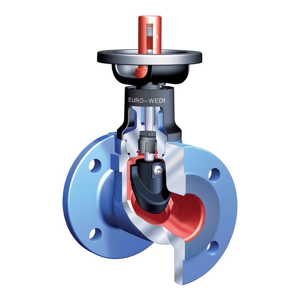 ARI Absperrventil mit Flansch Euro-Wedi 10073 DN 50, PN 50, EN-JL1040, EN 558 FTF-1... ARI-100730050-10 4054287001287 (Abb. 1)