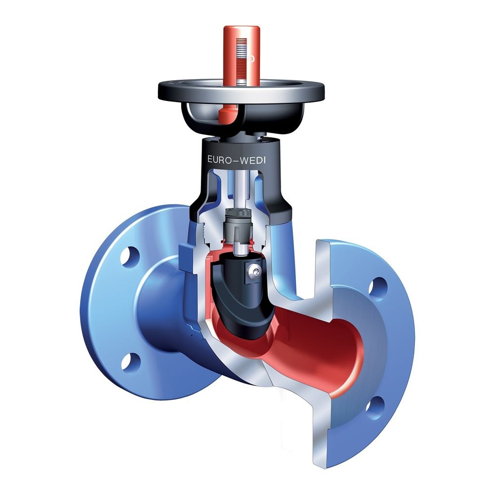 ARI Absperrventil mit Flansch Euro-Wedi 10071 DN 15, PN 15, EN-JL1040, EN 558 FTF-1... ARI-100710015-10 4054287000990 (Abb. 2)