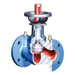 ARI Strangregulierventil V Astra 12020 DN 32, PN 32 EN-JL1040, Regulierkegel mit Weich... ARI-12020003210 4054287002048 (Abb. 1)