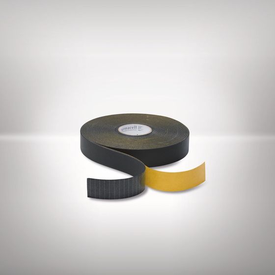 Armacell Band HT/ArmaFlex selbstklebend Breite 50mm, Länge 15m, Dämmstärke 3mm, schwarz, UV-beständig