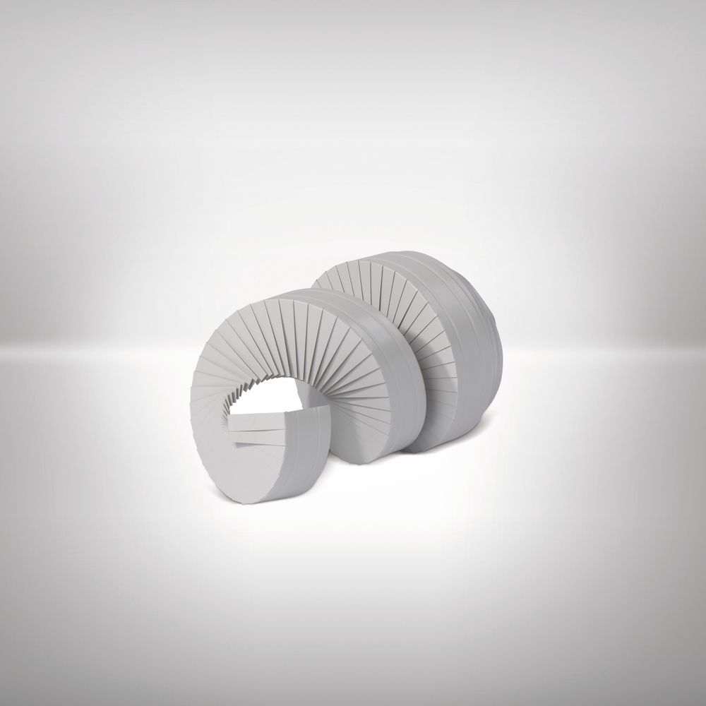 Armacell Armalok Endmanschettenband Breite 18mm, Länge 5m, hellgrau mit 2 Befest... ARMACELL-AL-AEMBG-18B 7612207156683 (Abb. 1)