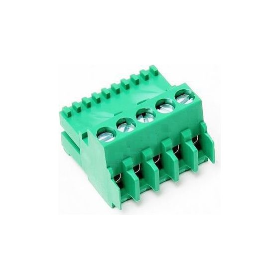 Austria Email Stecker X110, 5pin, Dunkelgrün