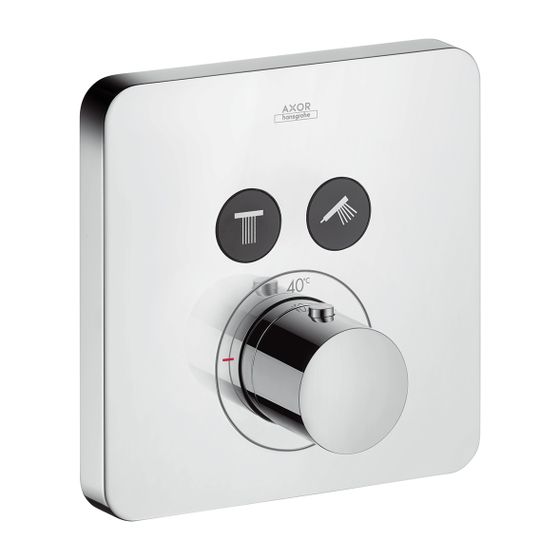 AXOR Thermostat UP ShowerSelect Fertigset 2 Verbraucher chrom