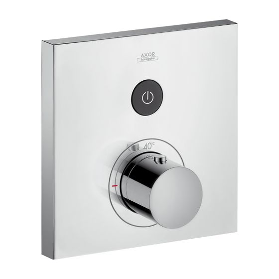 AXOR Thermostat UP ShowerSelect Fertigset 1 Verbraucher quadratisch chrom