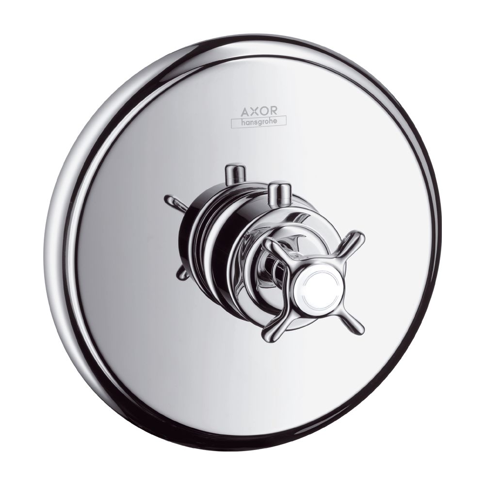 AXOR Thermostat Unterputz Montreux High Flow Fertigset brushed nickel... AXOR-16815820 4011097515786 (Abb. 1)