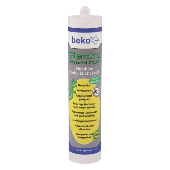 beko  Kleb-/Dichtstoff FoodLine Gecko Hybrid Pop 2453102, 290ml, Schwarz