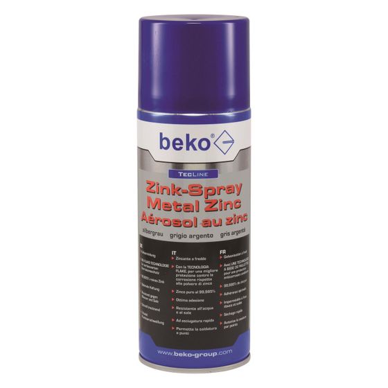 beko  Zink-Spray TecLine, 400ml, silbergrau, 2951400
