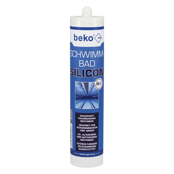 beko Schwimmbad-Silicon, 310ml, Transparent