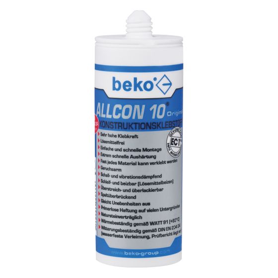 beko Konstruktionsklebstoff Allcon 10o, 150 ml