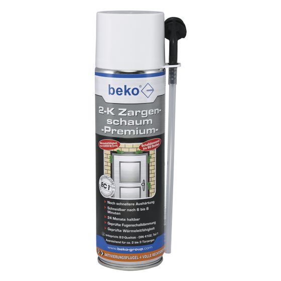 beko  2-K Zargenschaum PREMIUM 280400, 400ml, Polyurethan-Prepolymer