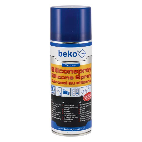 beko  Siliconspray TecLine 2984400, 400ml, -50 bis +250 Grad C, transparent